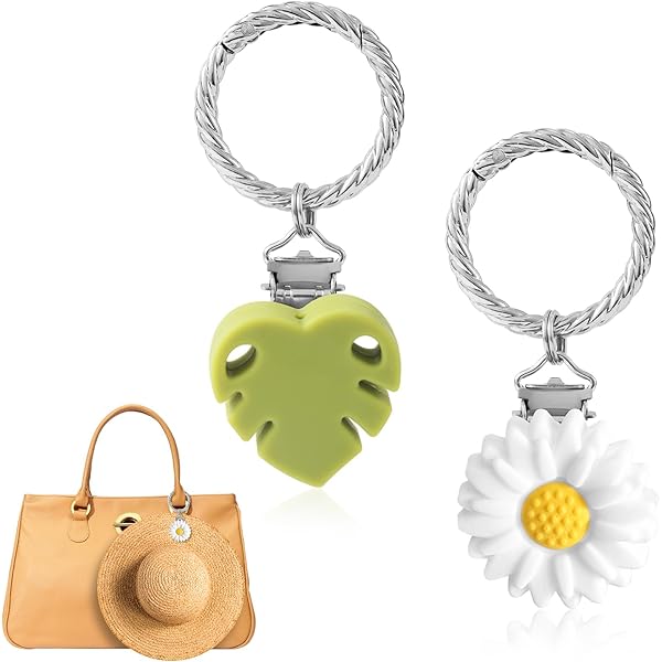 Magnetic Hat Clip For Travel On Bag, Magnet Hat Holder Flower