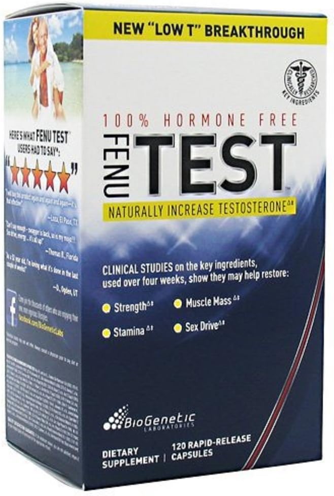 isatori BioGenetic Laboratories Fenu-Test (120 Capsules)