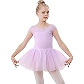 Stelle Ballet Leotards for Girls Toddler Leotard with Tutu Skirt Dance Tutu Dress (Little/Big Kid)