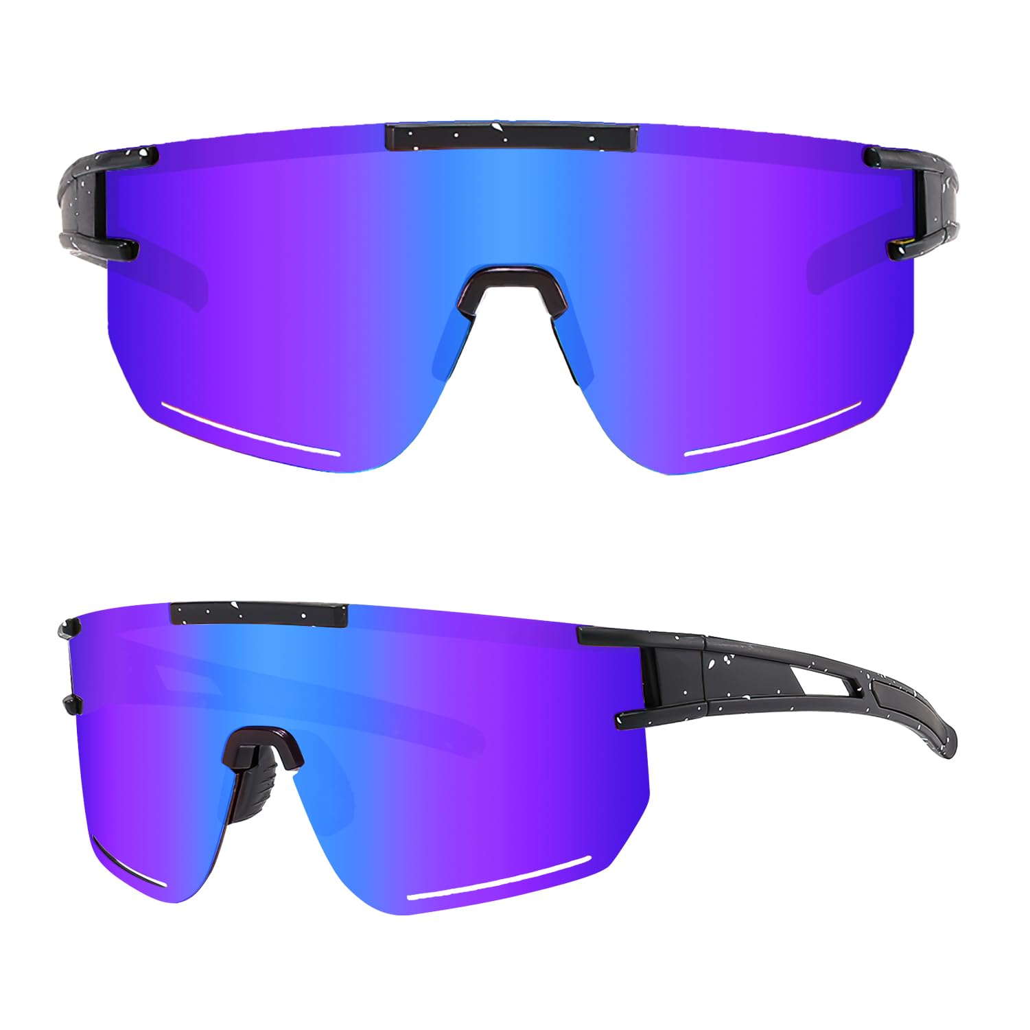 REKALRO Cycling Glasses, Polarized Cycling Sunglasses for Men Women, UV400 Protection Outdoor Sports Goggles, Outdoor Windproof Goggles for Driving, Surfing, Running, Skiing, Fishing