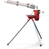 Heater Sports Heavy-Duty Baseball Pitching Machine W/Bonus Ball Feeder - Accurate &amp; Adjustable Pitching Machine for Kids, Teens, and Adults | Ideal for Baseball Training and Practice Sessions