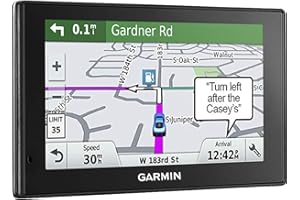Garmin 010-N1539-01 DriveSmart 50LMT GPS Navigator, 5in, Renewed