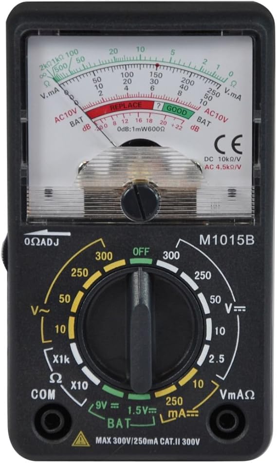 ANALOGUE MULTIMETER Amazon.co.uk Electronics