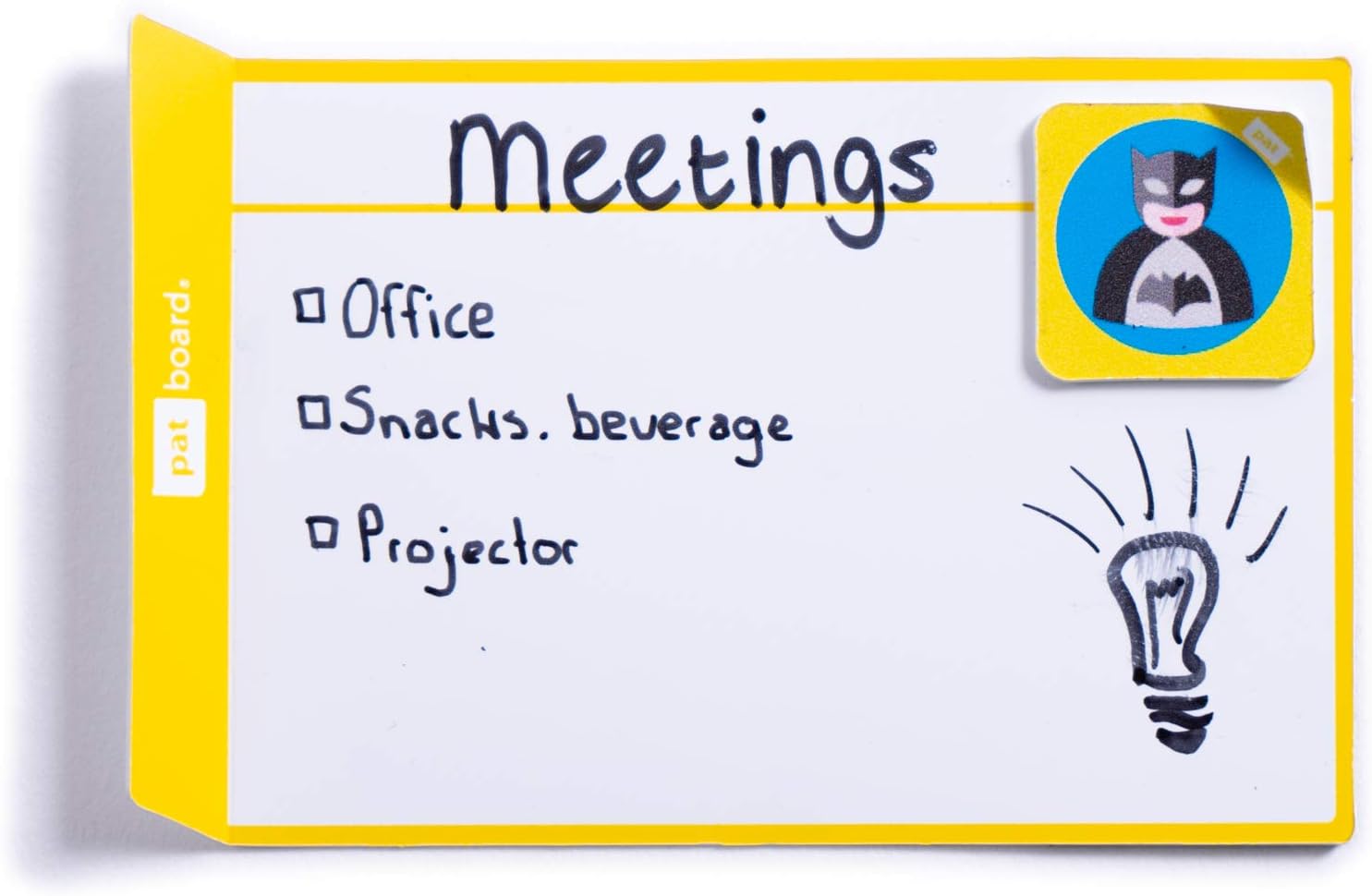 PATboard Scrum Board and Kanban Board Team Icon Set, Superheroes, Set of 5, nanocups for Glass Icons - Image 5