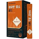 GASHINA STORY Korean Kamut R Brand Gold Wheat Grain Enzyme Powder - Enzymes for Women & Men - Easy Cut Sachets for On-The-Go - 3g x 30 Sticks