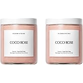 HERBIVORE Coco Rose Coconut Oil Body Polish | Exfoliating Body Scrub with Shea Butter | Smooths & Softens Skin, Plant-Based, Vegan, for All Skin Types