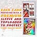 Patrick Mahomes Football Card Bundle, Set of 4 Assorted Kansas City Chiefs and Texas Tech Red Raiders Mint Football Cards Gift Set of MVP Quarterback Patrick Mahomes, Protected by Sleeve and Toploader