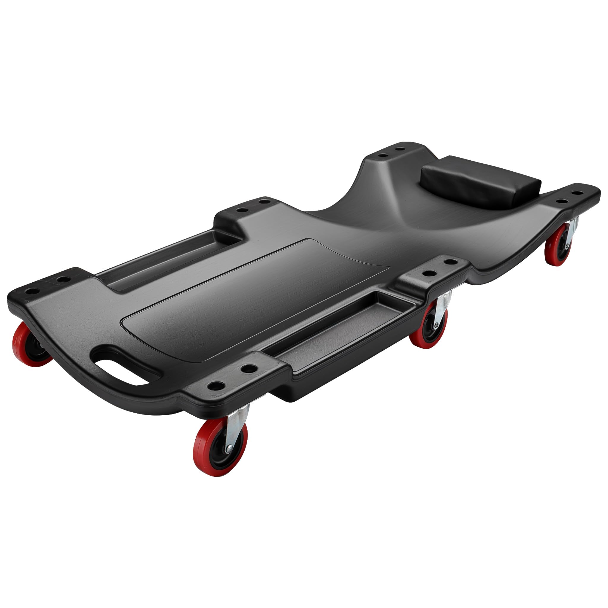 WilTec Plastic creeper Rolling board Mechanics Workshop Garage 90x40x9cm max 90kg