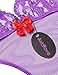 Avidlove Womens Cute Lingerie Set Teddy Bodysuit Maid Uniforms with Hair Hoop, Purple, XX-Large