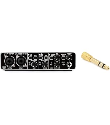 Amazon.com: Behringer U-Phoria UMC204HD : Musical Instruments
