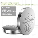POWEROWL CR2032 3V Lithium Batteries 20 Pack - High Capacity 2032 DL2032 view 3
