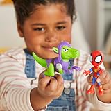 Spidey and His Amazing Friends Spidey Dino Webs Goblin Raptor Toy Set view 5