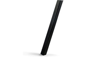 HASWARE Floating House Number Sign 5 inch (12 cm) Modern Door Numbers Signage Plaque Street Home Address Numerals (Black, Slash)