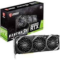MSI Gaming GeForce RTX 3090 24GB GDRR6X 384-Bit HDMI/DP Nvlink Torx Fan 3 Ampere Architecture OC Graphics Card (RTX 3090…