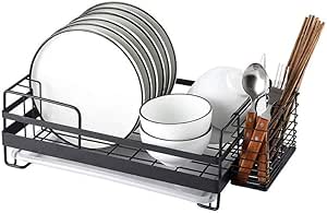 Estante para Platos - Fregadero De Cocina Contenedor De Almacenamiento