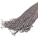 Wholesale 12PCS Antique Copper Plated Brass Flat Cable Chains Bulk for Jewelry Making 18-30 Inches (18