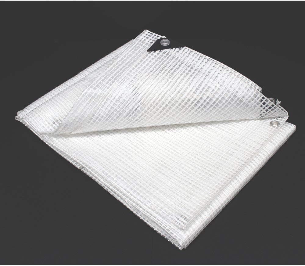 King Canopy Clear Polyethylene Tarp, 20' L x 20' W (17 lb)