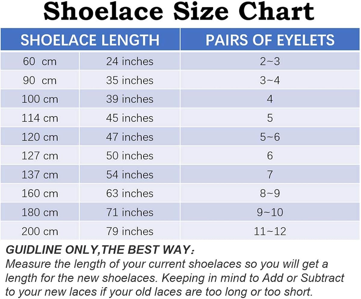 VSUDO Flat Sneaker Shoe Lace, Flat Shoe String for Sneaker, Athletic Shoelace: Shoes