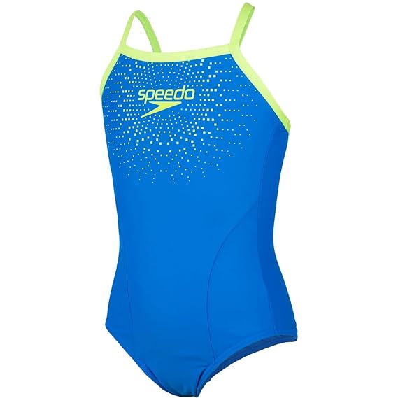 Speedo Mädchen Gala Logo Thinstrap Muscleback Badeanzug