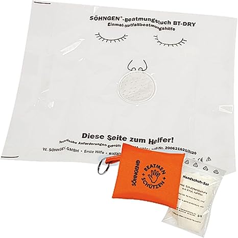 Beatmungshilfen-Set für Hosentasche oder Schlüsselbund