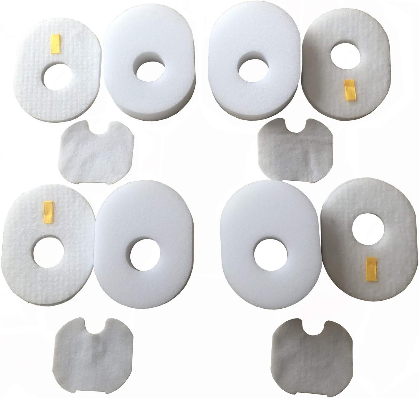 CF Clean Fairy Replacement Foam Filters Compatible with Shark Rocket HV300, HV301, HV302 HV305, HV310 Replace Part#XFFV300 (Pack of 4)