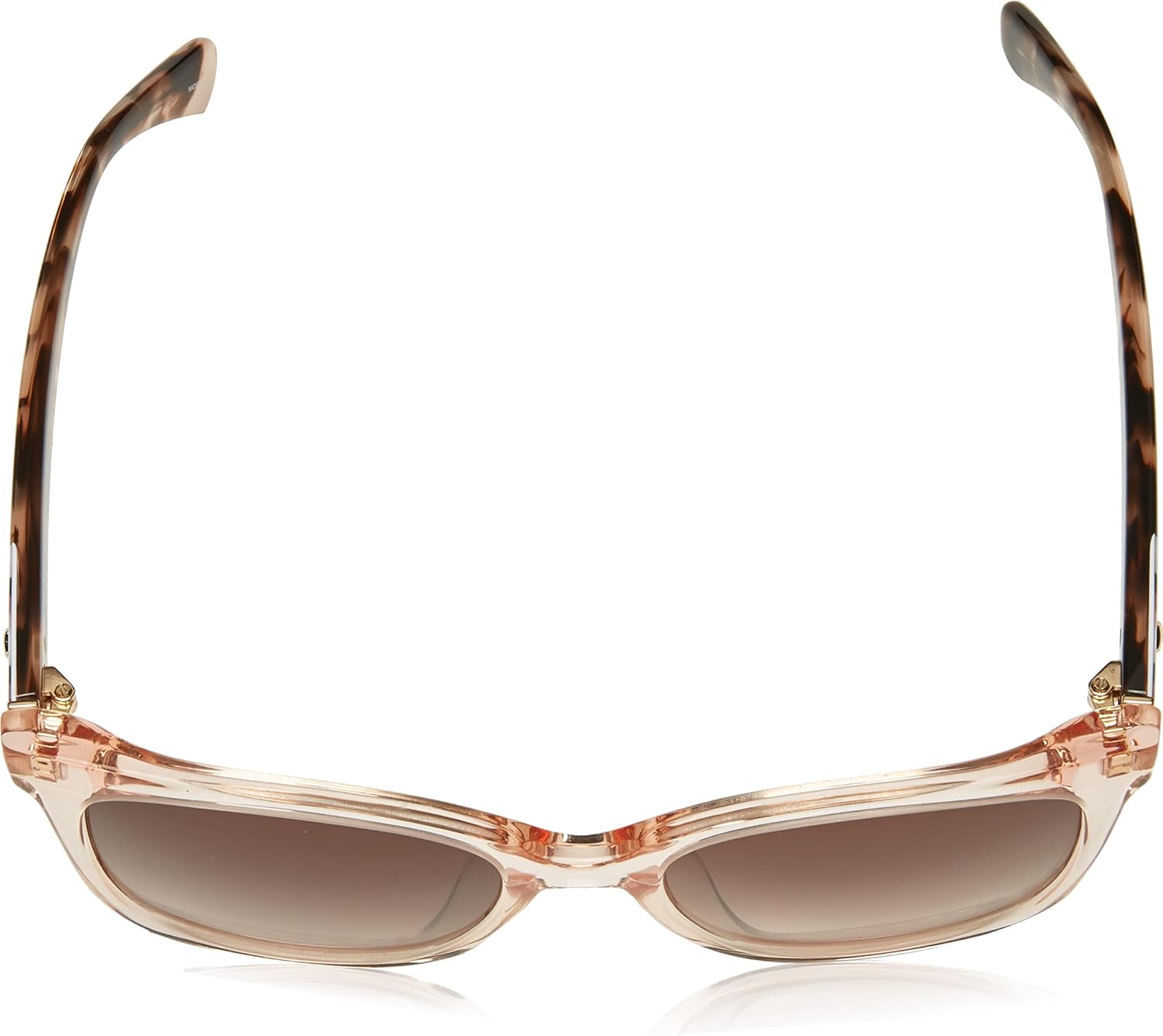 Kate Spade New York Women's Kiya Square Sunglasses, Peach, 53 mm: Clothing
