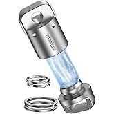 tikey Titanium Magnetic Key Holder, Quick Release Keychain, Detachable Magnetic Keychain, Safely Lock System, 360 °,Pull Apart Key Rings for Men Women