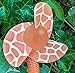Tee-Zed Clip-On Fan Great for the Beach, Pool, Camping, Work, Lounging or Just Chillin'! - Giraffe Design