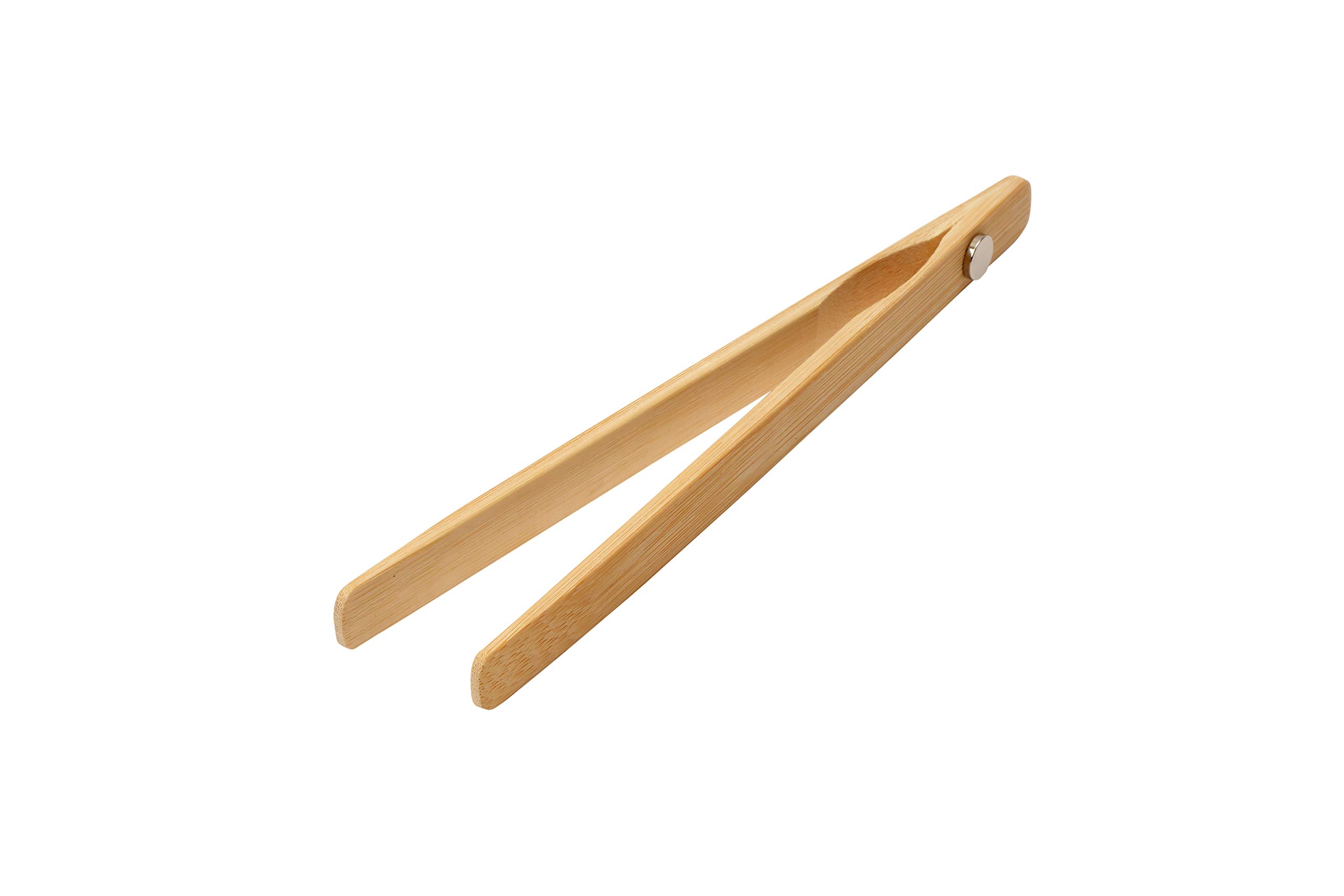 Dexam Wooden Magnetic Toast Tongs, Bamboo,17740090, Brown