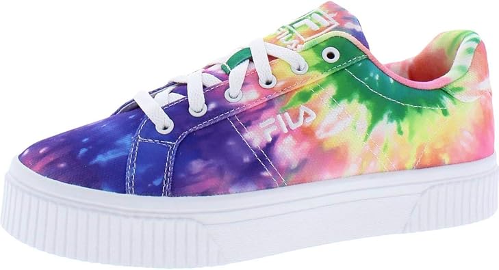 tie dye athletic shoes