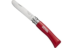 Opinel My First Opinel No.7 Stainless Steel Children’s Folding Pocket Knife with Safety Rounded Tip