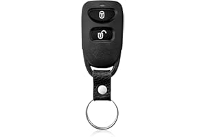 Keylessbest Key Fob Remote Replacement for 2010 2011 2012 Hyundai Santa Fe Accent 3 Buttons 315MHz PINHA-T038,Black
