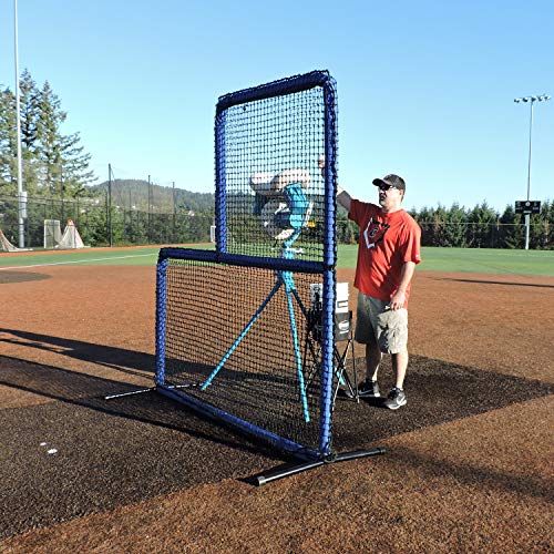 image for JUGS Protector Blue Series L-Shaped Pitchers Screen - Baseball Pitche
