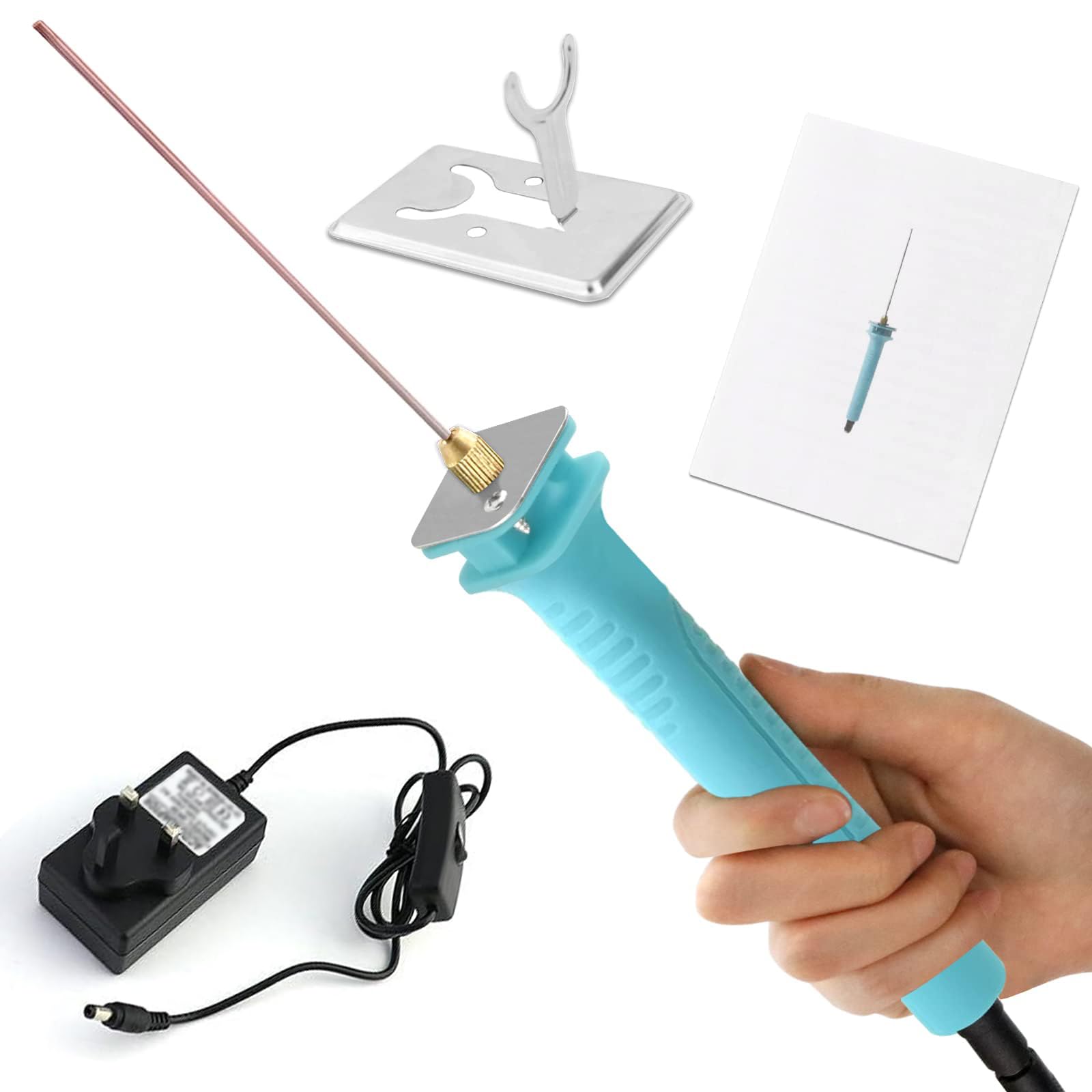 Electric Foam Cutter,110-250V 18W Polystyrene Cutter Styrofoam Cutting Pen,10CM Hot Wire Cutting Pen for Foam Carving, DIY Crafts, Model Making