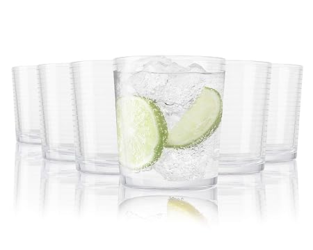 Pasabahce Andorra Bicchieri Per Acqua 390 Ml Set Da 6 Bicchieri Di Alta Qualità Lavabili In Lavastoviglie Bicchieri In Cristallo