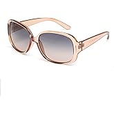 Exclusive Viva Women's Sunglasses, Shiny Light Brown/Gradient Smoke