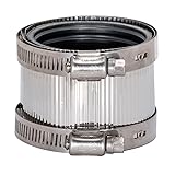 Eastman 2 Inch No-Hub Coupling with Stainless Steel