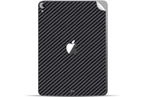 IPG Decal for IPAD Decorative Carbon Fiber Vinyl Back Protector Anti Scratch Skin Guard - 3D Surface - Bubble -Free Easy to Install (Black Carbon Fiber, iPad Air (M2) 11")
