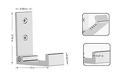 Foldable Adhesive Hooks,Heavy Duty Wall Hooks Zn Cu