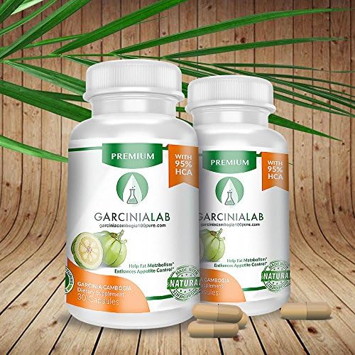 2 Pack Garcinia Cambogia 100% Pure 1540 MG 95% HCA Most Potent HCA Formula Available in the USA Market - Pharmaceutical Grade Quality
