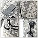 Nex Lunch Bag Double Cooler Carry Bag Insulated Tote Large Capacity with Adjustable Shoulder Strap and Zip Closure Travel Lunch Tote(Camo)