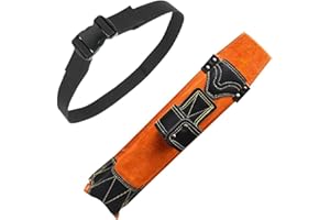 homwowo Organizer Pouch For Welding Rods Portable Storage Bag Durable Lightweight Adjustable Belt Buckle Welding Equipment El