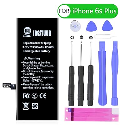 Battery for iPhone 6s Plus, 3300mAh High Mauritius Ubuy