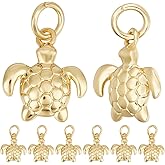 Beebeecraft 1 Box 18K Gold Plated Dinosaur/Snail/Ladybug/Swan/Paw Print/Mask Charms for Bracelet Necklace Jewelry Making
