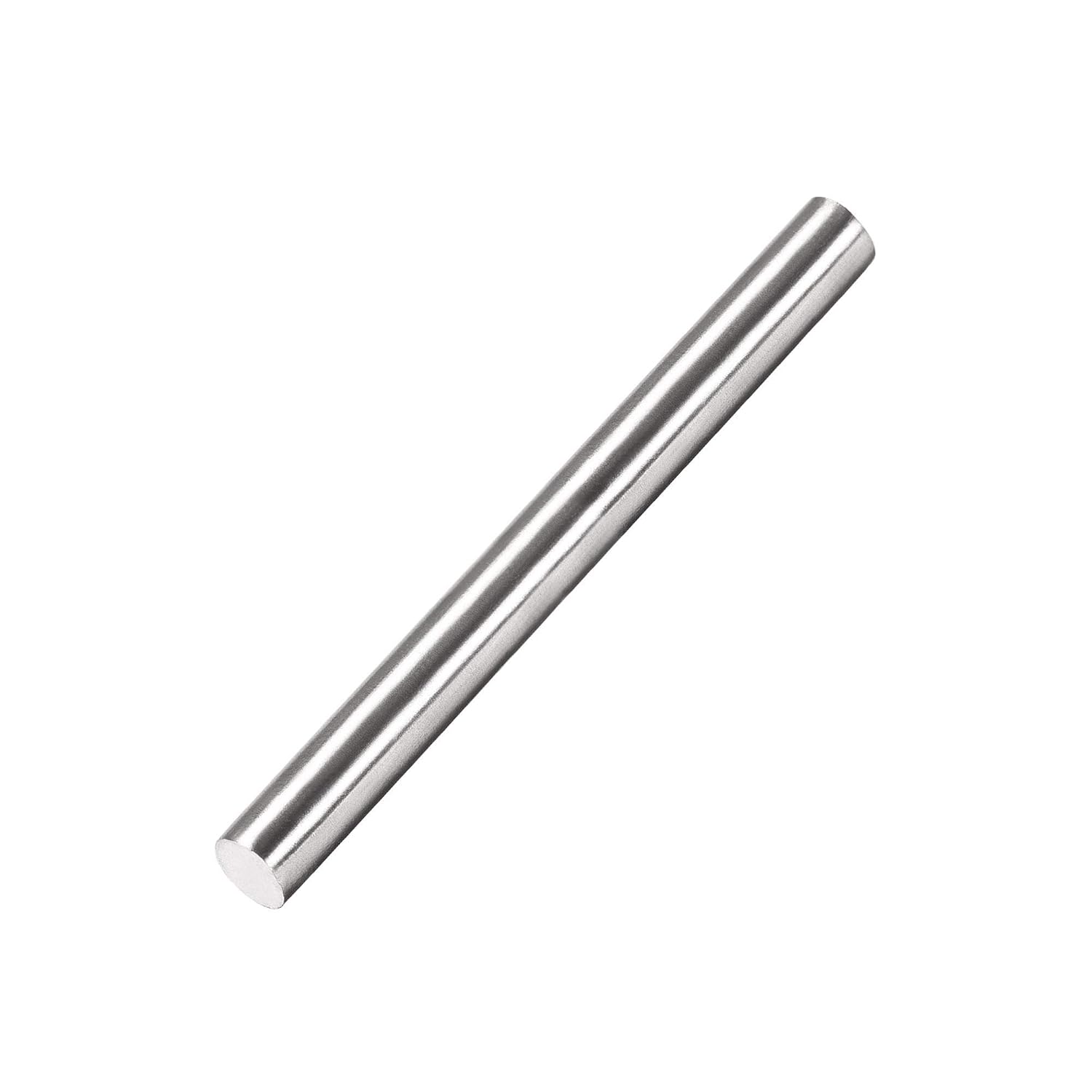 sourcing map 5mm x 50mm 304 Stainless Steel Solid Round Rod for Drift Punches DIY Craft Model Plane Model Ship Model Cars - 20pcs