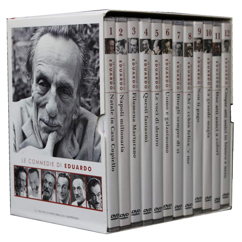 Le commedie di Eduardo Opera completa 12 DVD Editoriale di RepubblicaL'espresso Amazon.it Le commedie di Eduardo Opera completa 12 DVD Editoriale di RepubblicaL'espresso Amazon.it