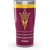 Tervis Traveler Arizona State Sun Devils - MVP Triple Insulated Tumbler Travel Cup Keeps Drinks Cold & Hot, 20oz, Stainless Steel