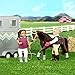 Lori Doll Hoofing It Horse Trailer Set