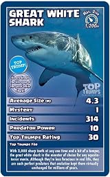 Top Trumps Sharks Classics Card Game Educational Family Fun 2 Players view 4