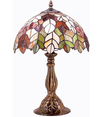 Tiffany Lamp W12H18 Inch Hummingbird Stained Glass Reading